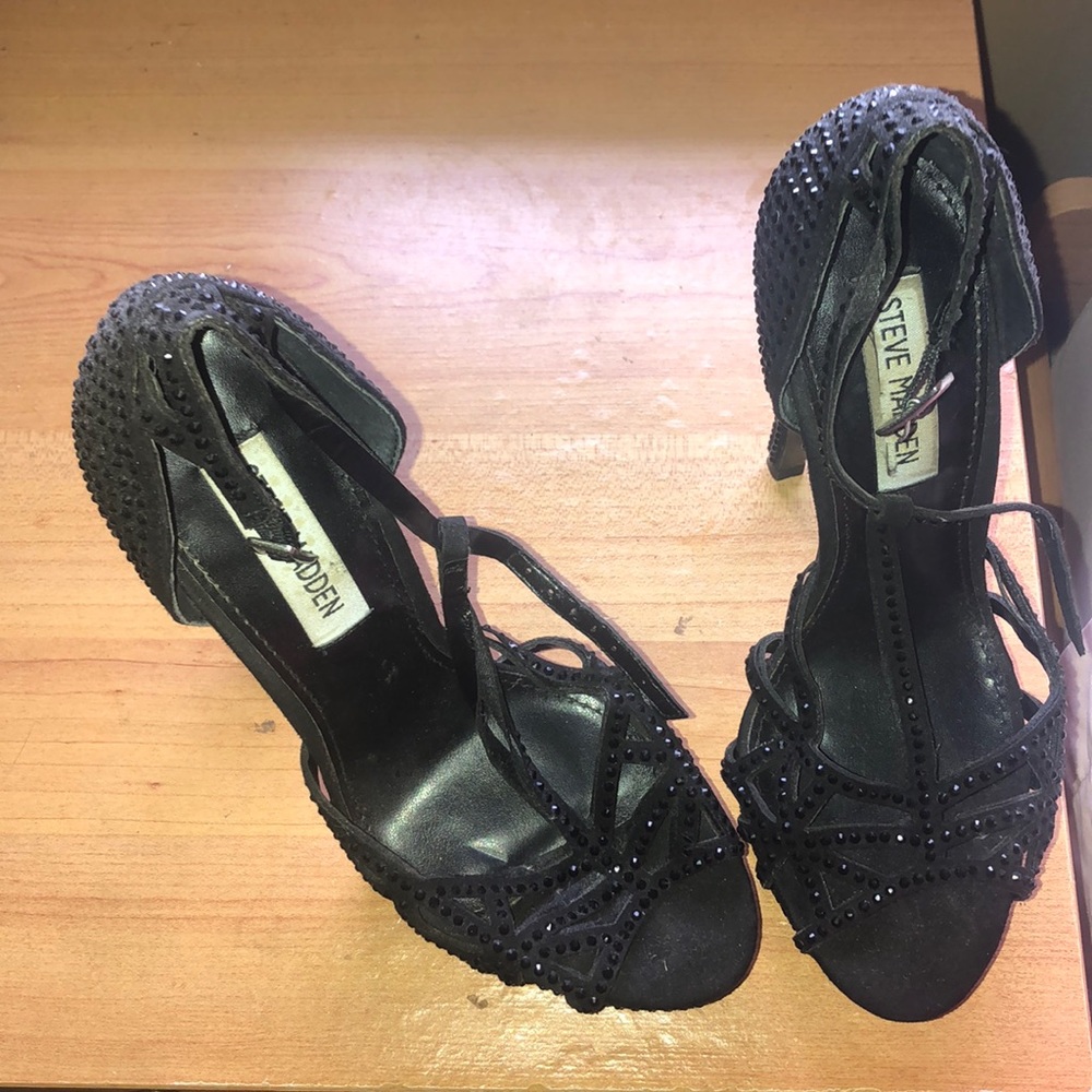 Steve Madden size 6 sparkly heels
